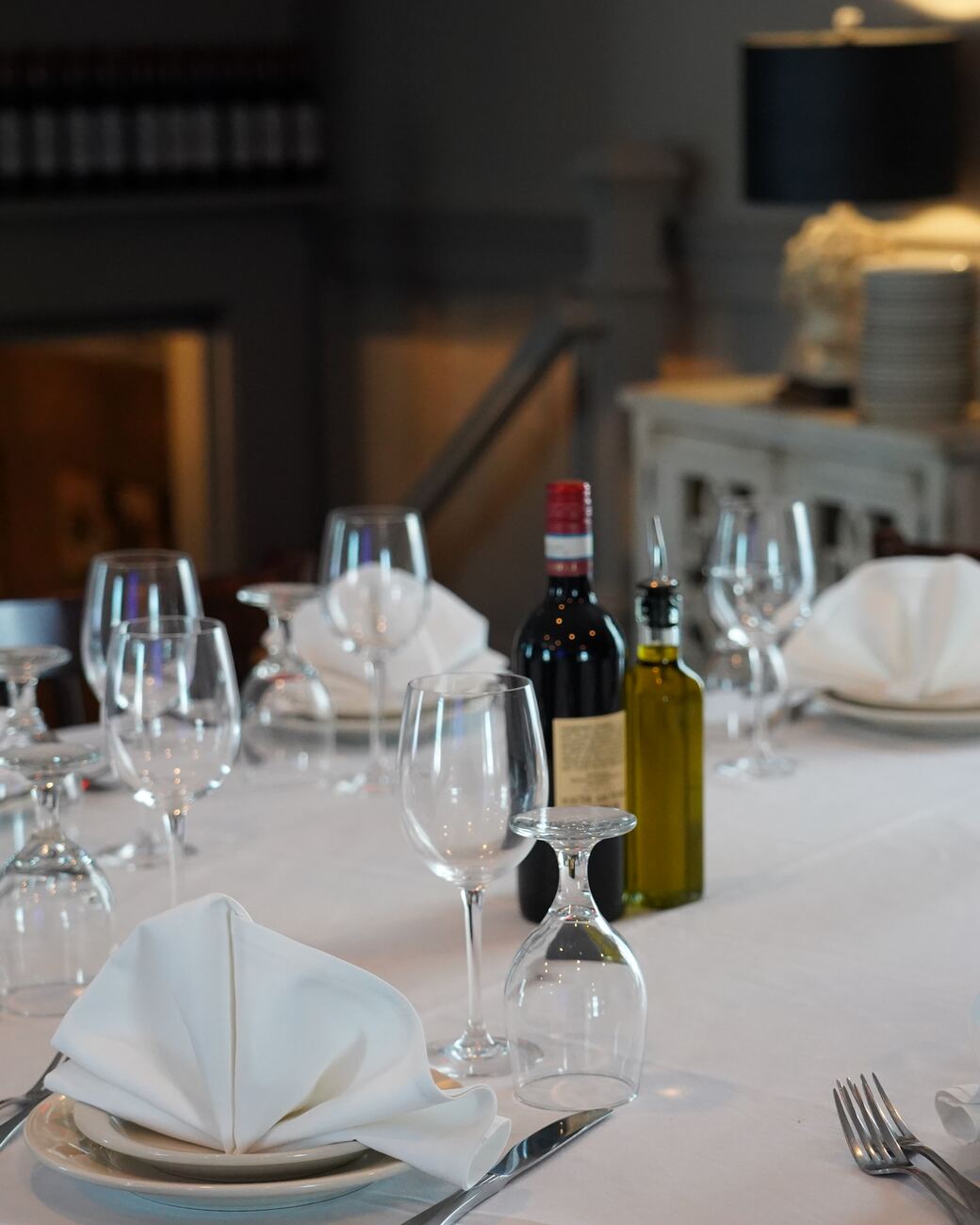 The third floor private room at 25 North Ristorante